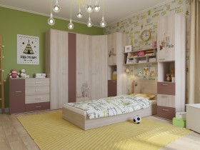 Детская комната Лимбо-1 в Дивногорске - divnogorsk.katalogmebeli.com | фото 2