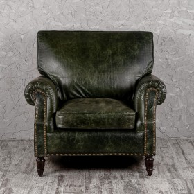 Кресло кожаное Лофт Аристократ (ширина 1070 мм) в Дивногорске - divnogorsk.katalogmebeli.com | фото 9