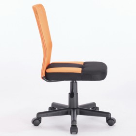 Кресло компактное BRABIX Smart MG-313 (черный, оранжевый) в Дивногорске - divnogorsk.katalogmebeli.com | фото 2