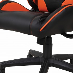 Кресло компьютерное BRABIX GT Racer GM-100 (черный, оранжевый) в Дивногорске - divnogorsk.katalogmebeli.com | фото 2