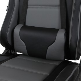 Кресло компьютерное BRABIX GT Racer GM-100 (черный, серое) в Дивногорске - divnogorsk.katalogmebeli.com | фото 3
