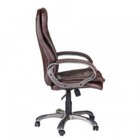 Кресло офисное BRABIX Omega EX-589 (коричневое) в Дивногорске - divnogorsk.katalogmebeli.com | фото 2