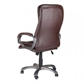 Кресло офисное BRABIX Omega EX-589 (коричневое) в Дивногорске - divnogorsk.katalogmebeli.com | фото 3
