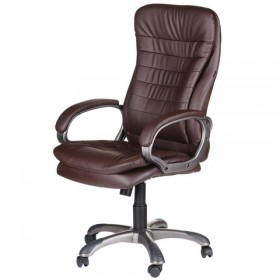 Кресло офисное BRABIX Omega EX-589 (коричневое) в Дивногорске - divnogorsk.katalogmebeli.com | фото 4
