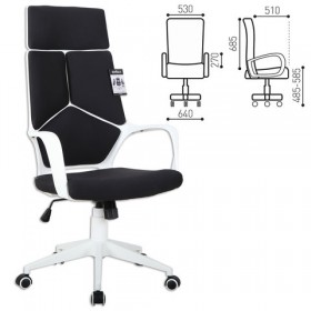 Кресло офисное BRABIX Prime EX-515 (черная ткань) в Дивногорске - divnogorsk.katalogmebeli.com | фото