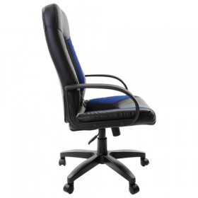 Кресло офисное BRABIX Strike EX-525 (сине-черный) в Дивногорске - divnogorsk.katalogmebeli.com | фото 2