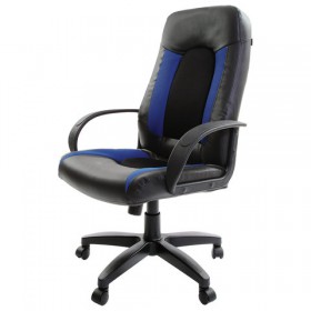 Кресло офисное BRABIX Strike EX-525 (сине-черный) в Дивногорске - divnogorsk.katalogmebeli.com | фото 5